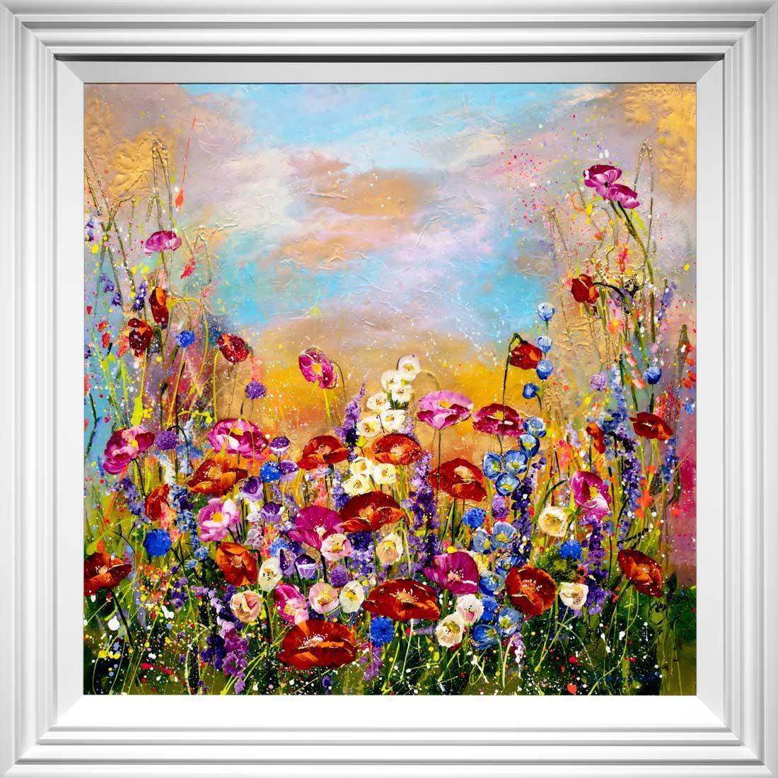 The Spirit Of Spring - SOLD by artist Rozanne Bell - Wyecliffe Galleries