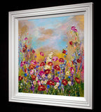 The Spirit Of Spring - SOLD by artist Rozanne Bell - Wyecliffe Galleries
