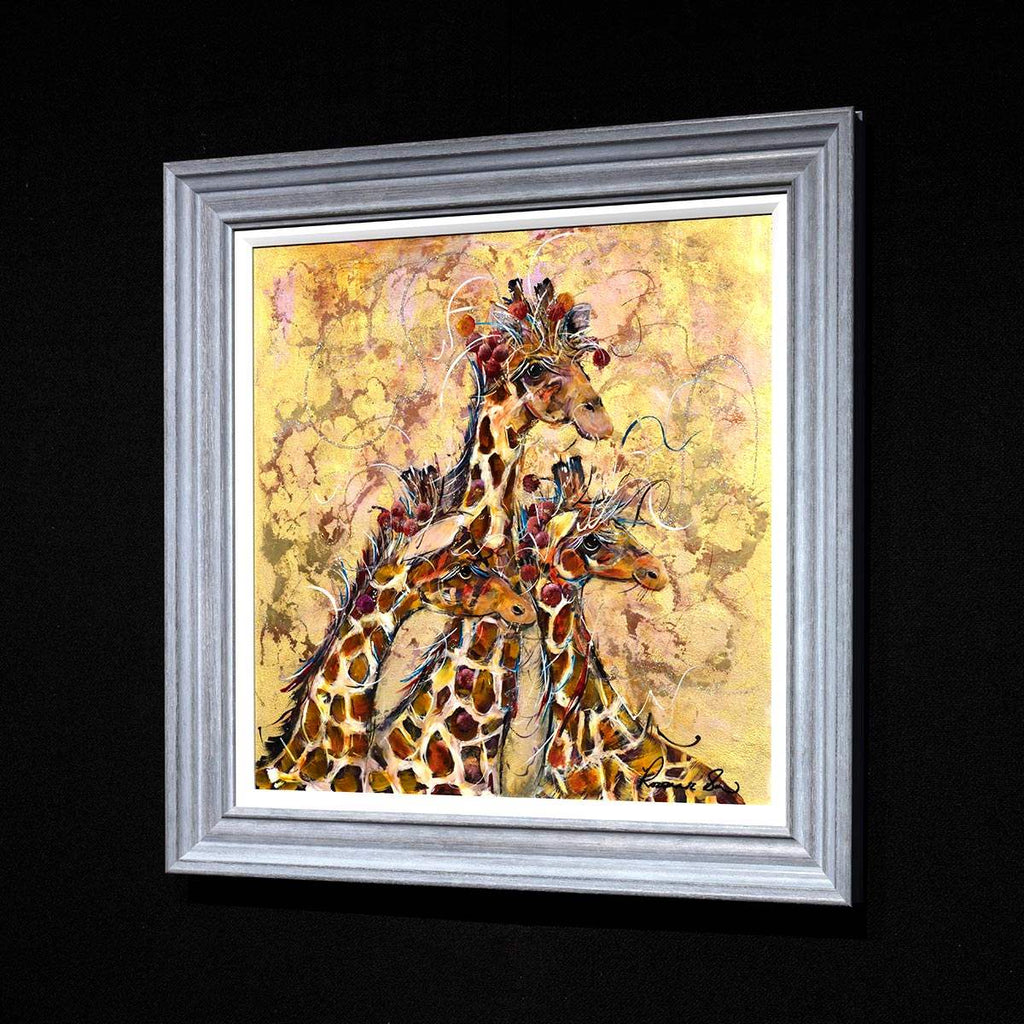 The Trio - Original - SOLD by artist Rozanne Bell - Wyecliffe Galleries