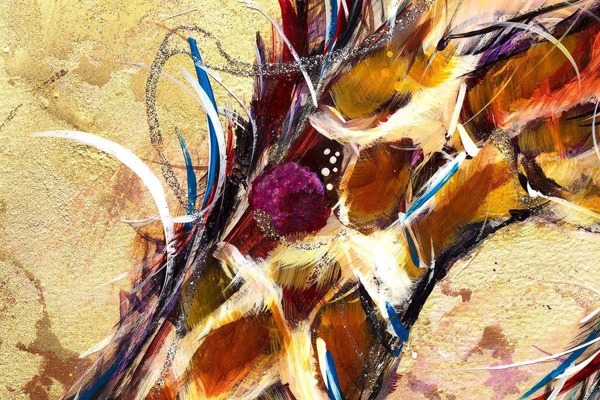 The Trio - Original - SOLD by artist Rozanne Bell - Wyecliffe Galleries