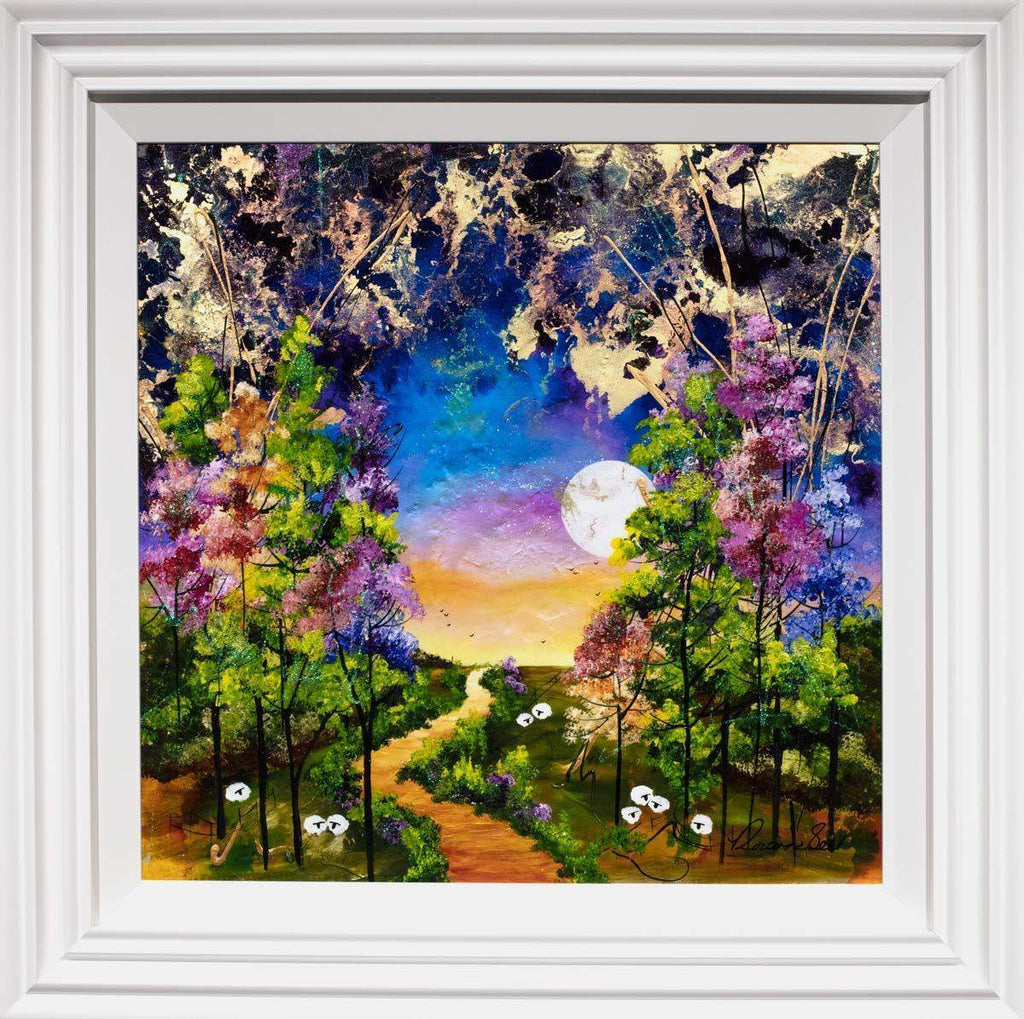 The Walkway - Original - SOLD by artist Rozanne Bell - Wyecliffe Galleries