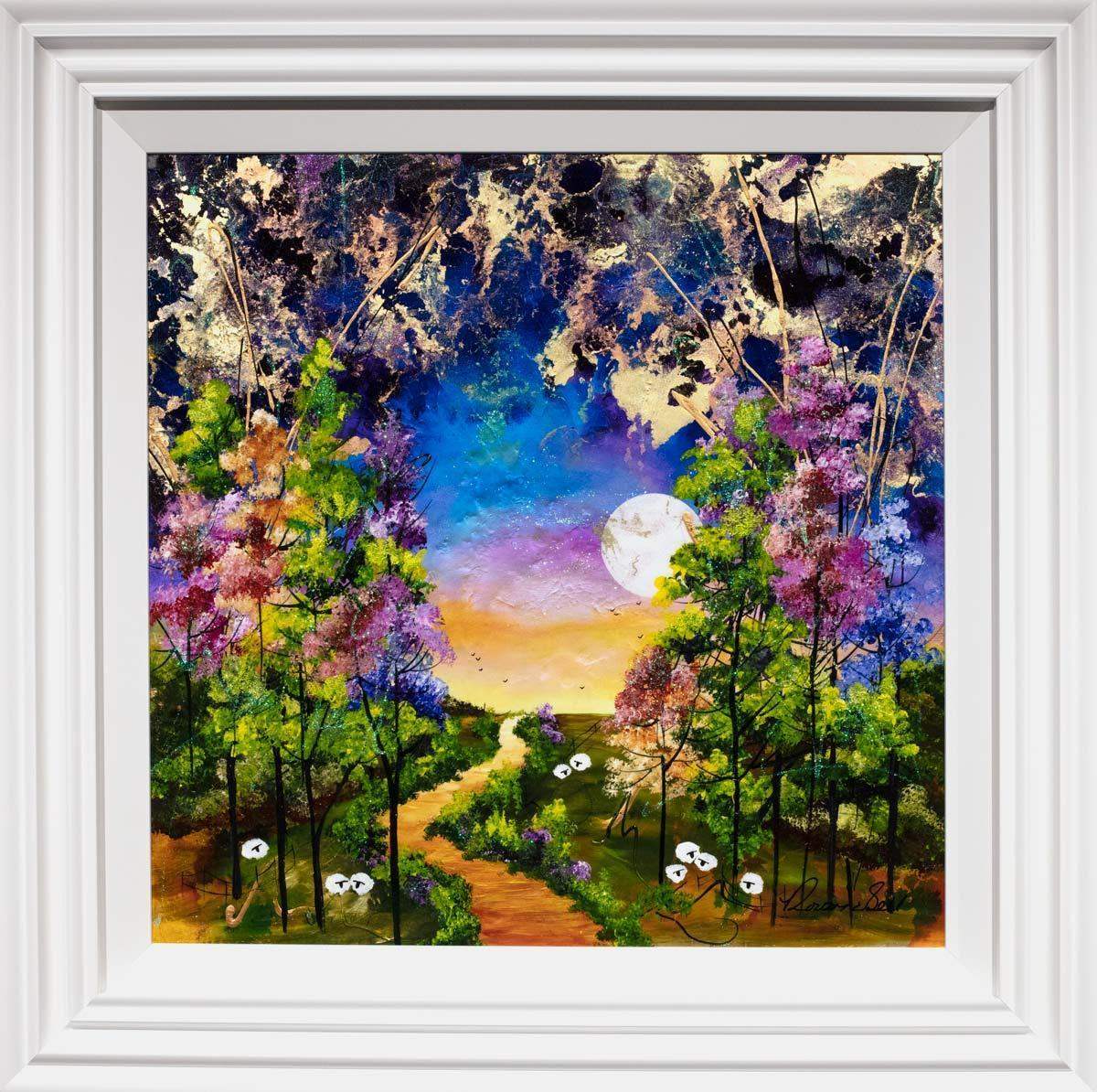 The Walkway - Original - SOLD by artist Rozanne Bell - Wyecliffe Galleries