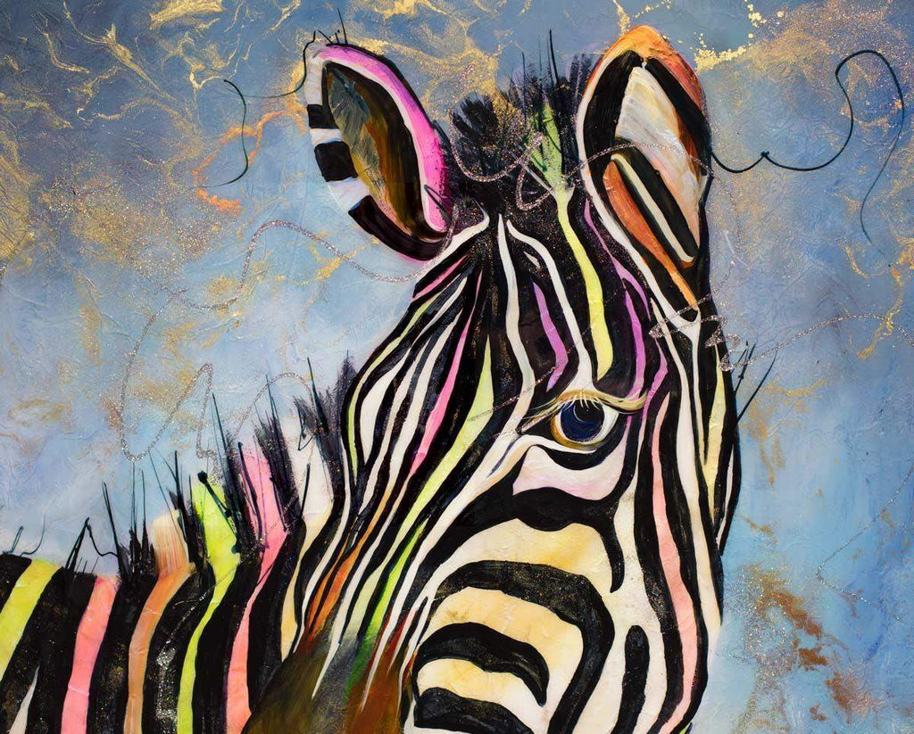 The Whole Spectrum - SOLD by artist Rozanne Bell - Wyecliffe Galleries