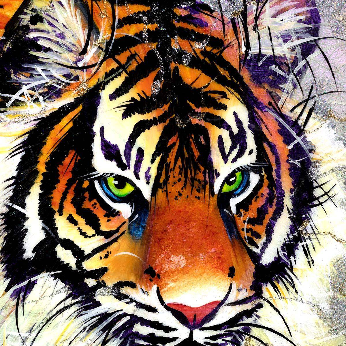 Theo - Orignal - SOLD by artist Rozanne Bell - Wyecliffe Galleries