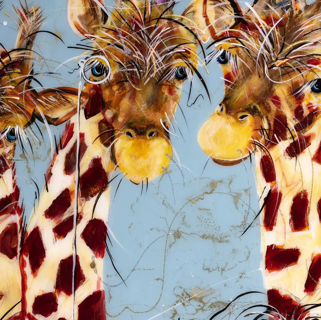 Three Amigos - Original - SOLD by artist Rozanne Bell - Wyecliffe Galleries