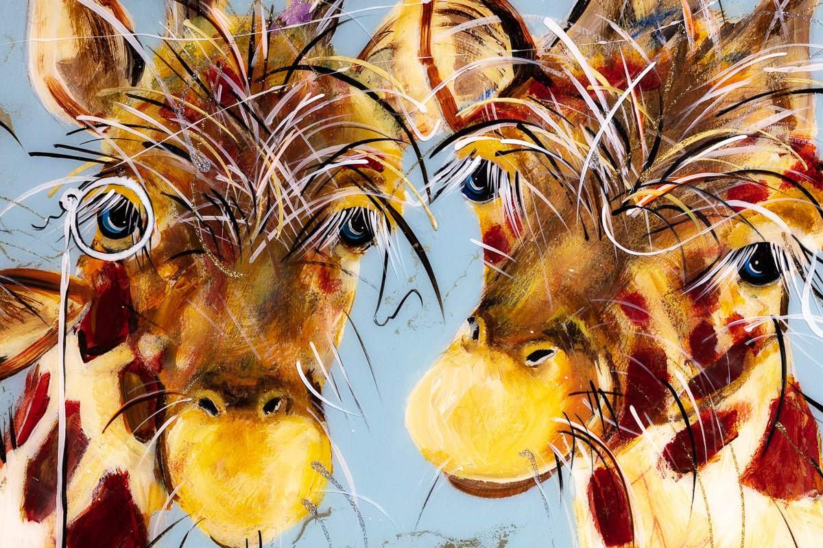 Three Amigos - Original - SOLD by artist Rozanne Bell - Wyecliffe Galleries