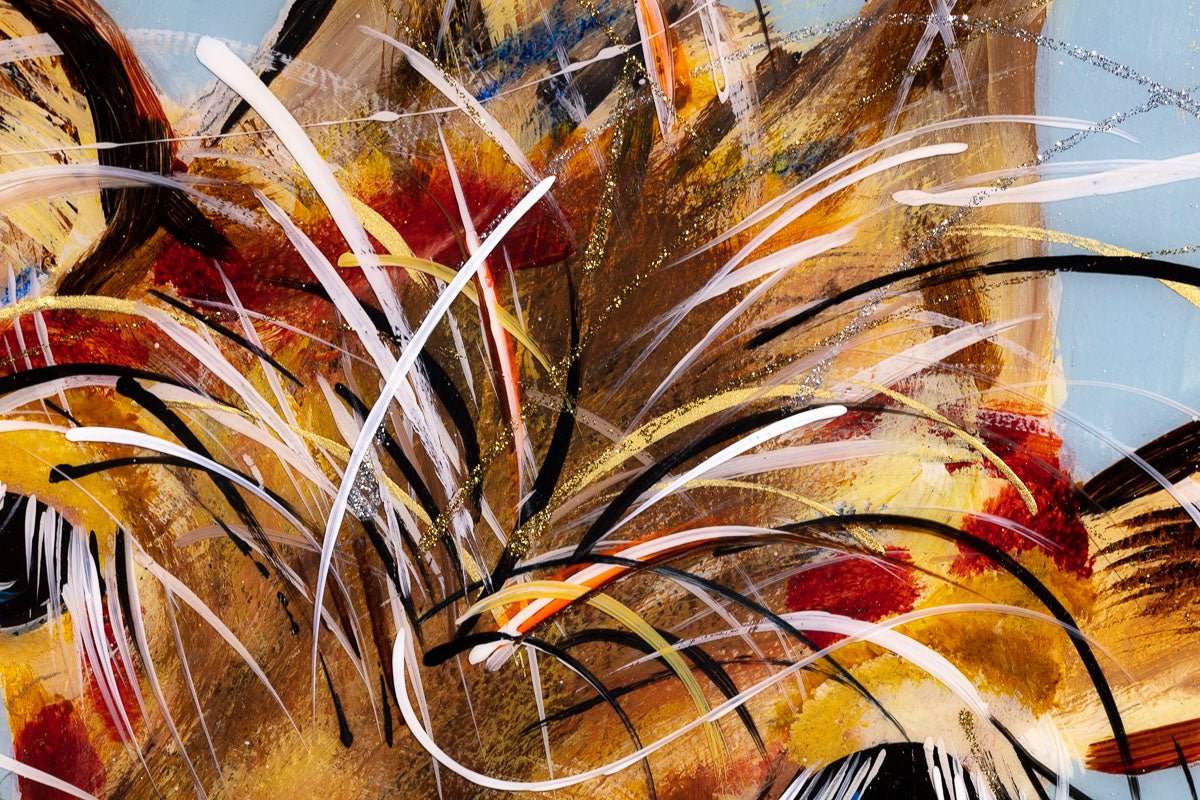 Three Amigos - Original - SOLD by artist Rozanne Bell - Wyecliffe Galleries