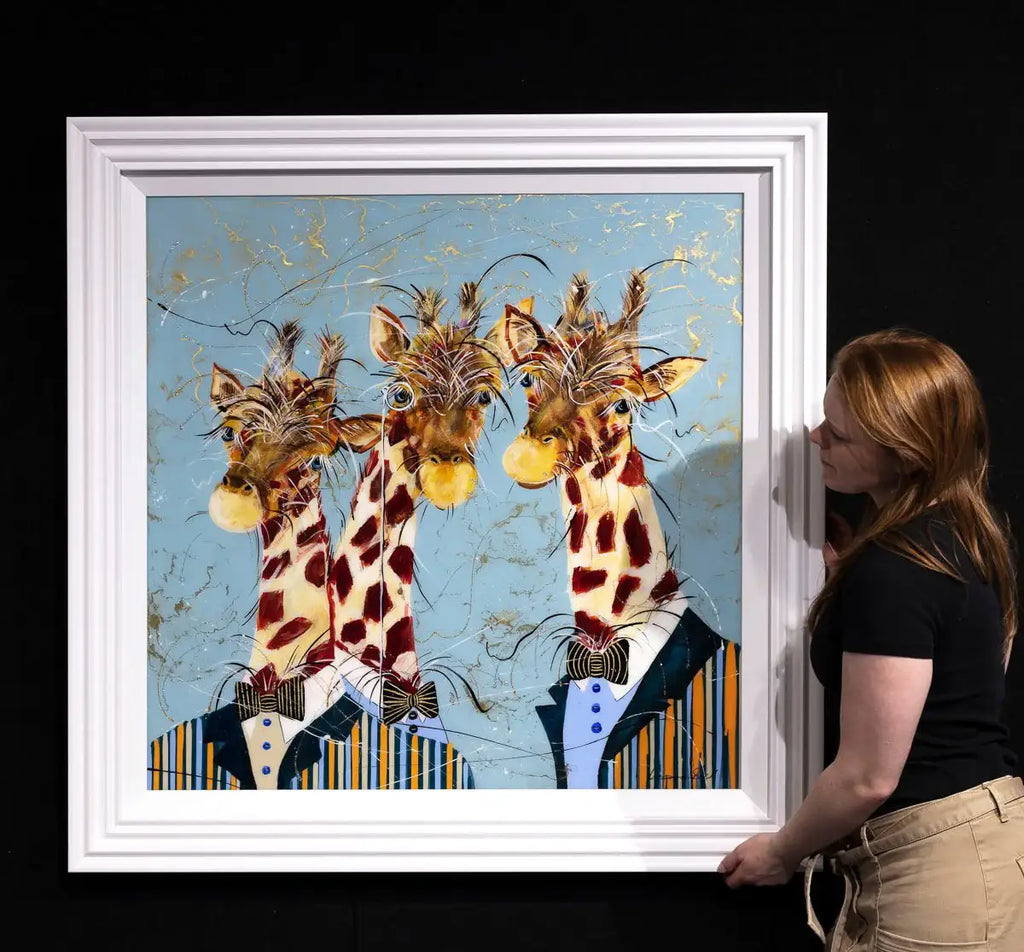 Three Amigos - Original - SOLD by artist Rozanne Bell - Wyecliffe Galleries