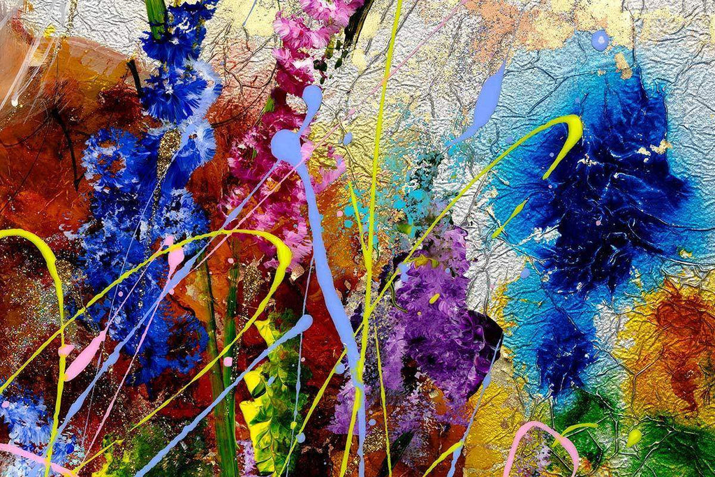 Three's a Crowd - Original - SOLD by artist Rozanne Bell - Wyecliffe Galleries