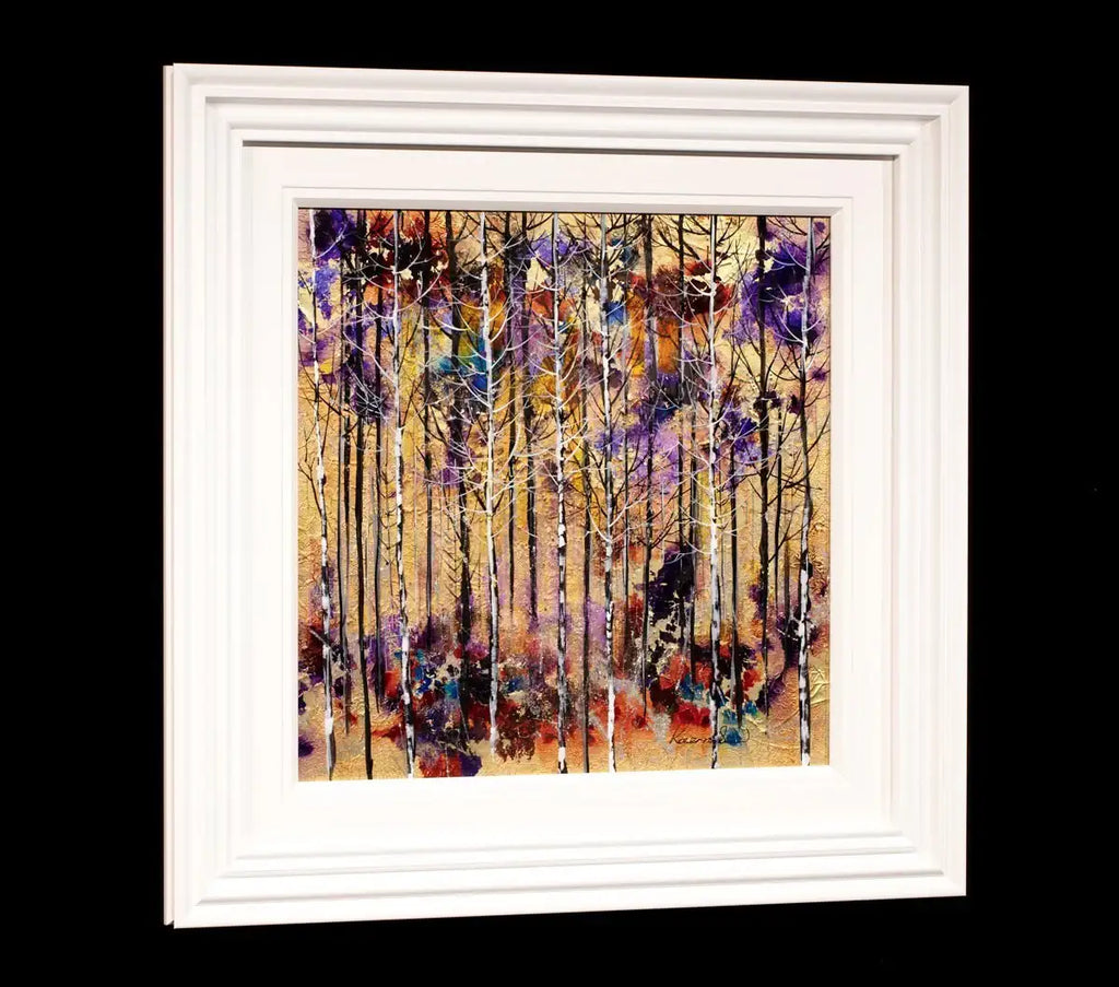 Through The Forest - Original - SOLD by artist Rozanne Bell - Wyecliffe Galleries