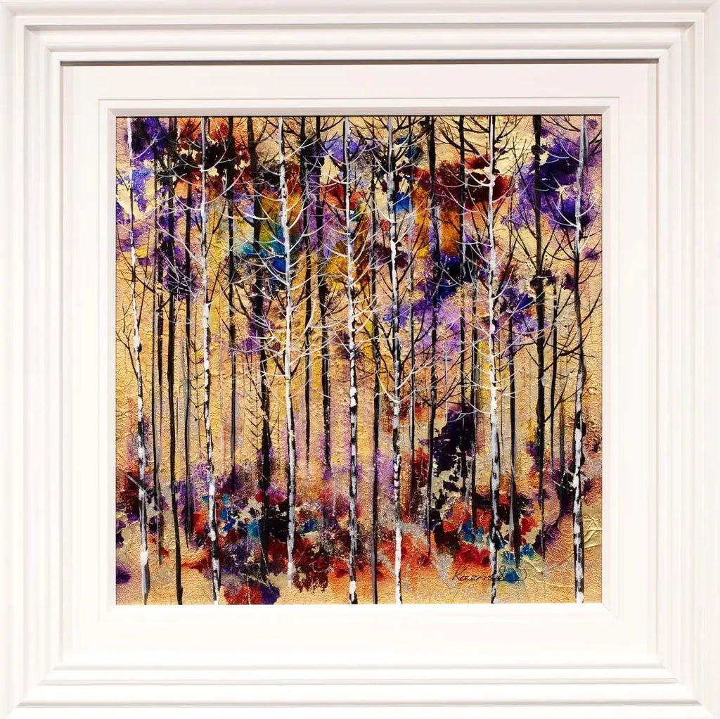 Through The Forest - Original - SOLD by artist Rozanne Bell - Wyecliffe Galleries