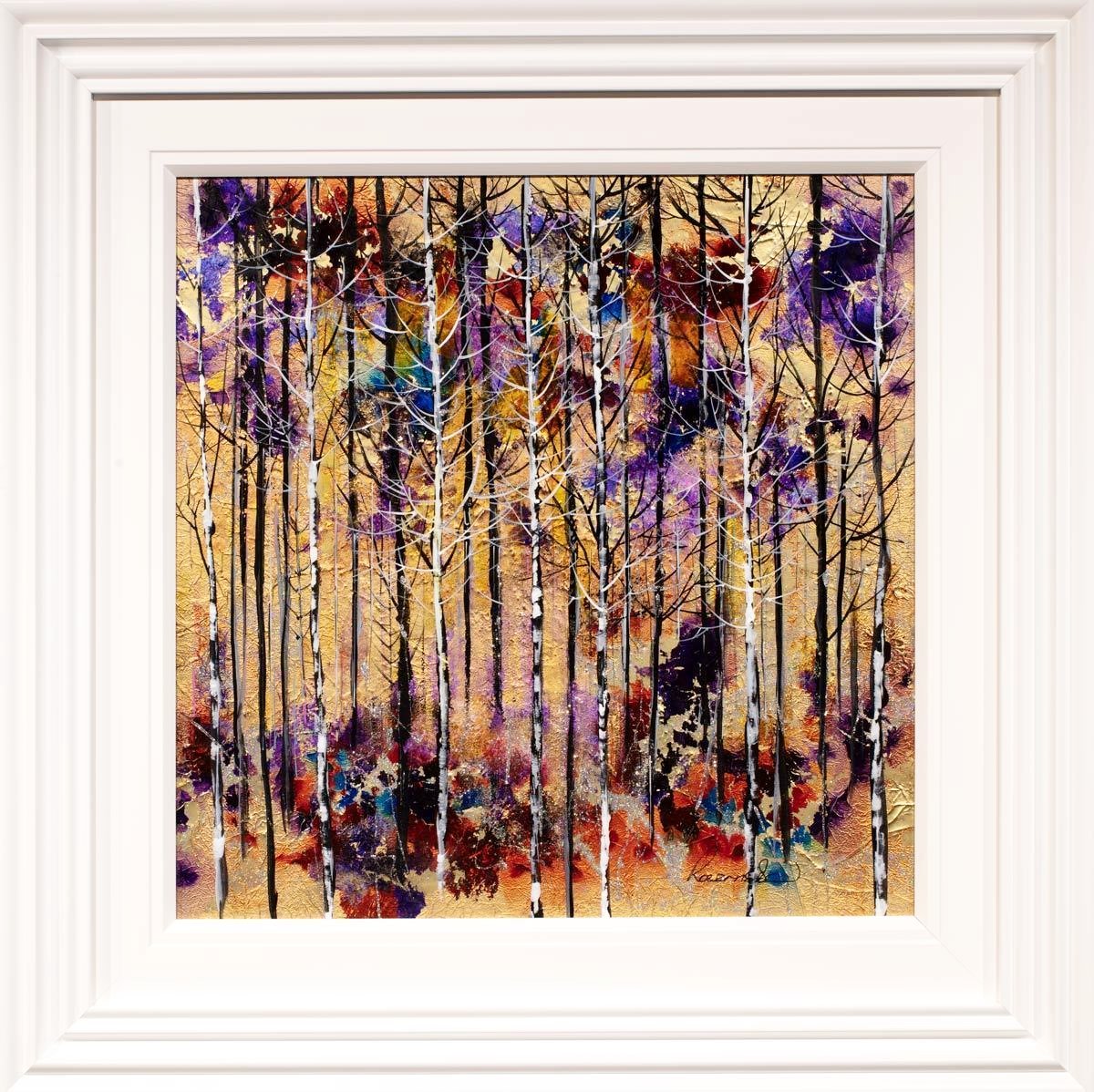 Through The Forest Rozanne Bell Framed