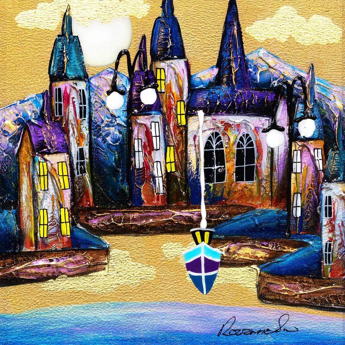 Tides Out - Original - SOLD by artist Rozanne Bell - Wyecliffe Galleries