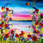 Time and Tide - SOLD by artist Rozanne Bell - Wyecliffe Galleries