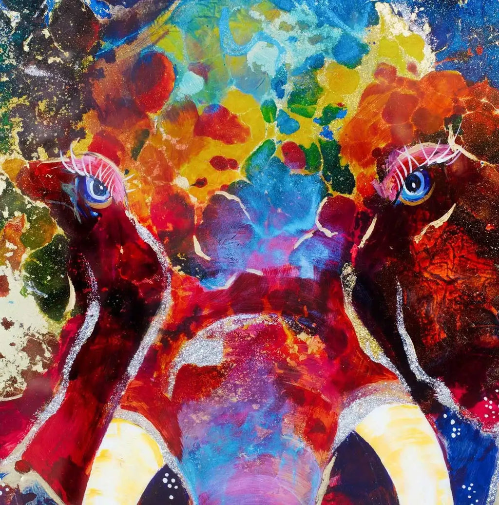 Titus - Original - SOLD by artist Rozanne Bell - Wyecliffe Galleries