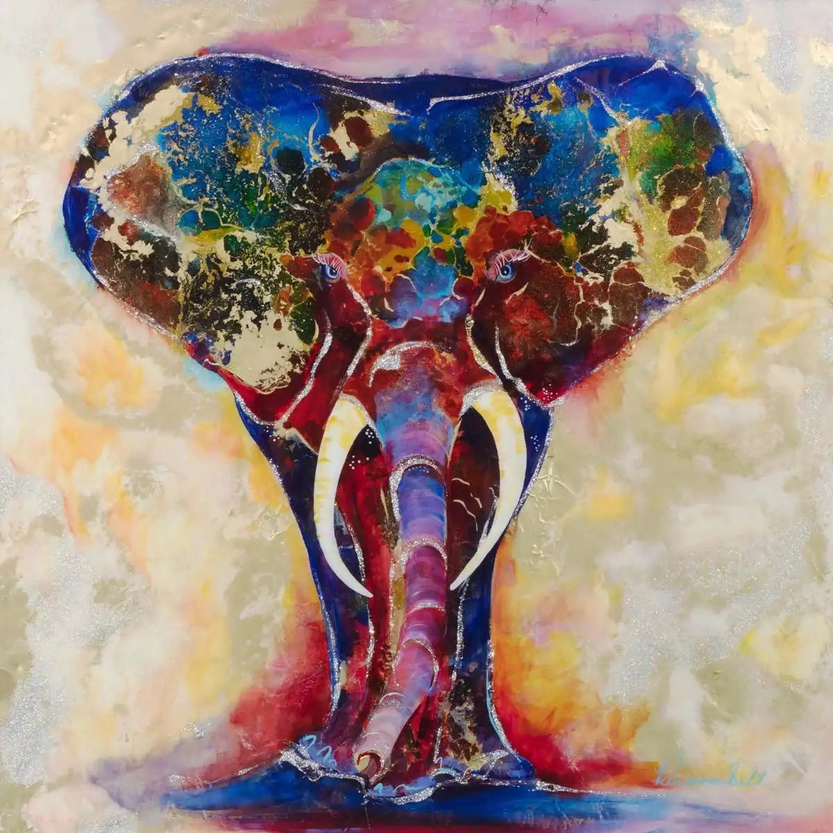 Titus - Original - SOLD by artist Rozanne Bell - Wyecliffe Galleries