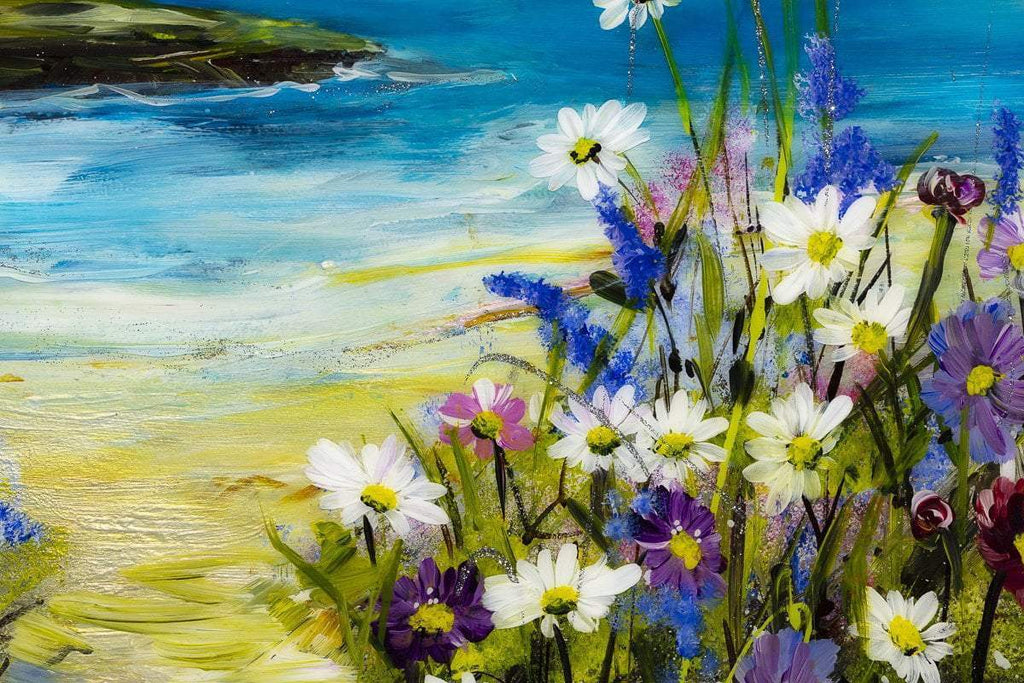 To The Coast - Original - SOLD by artist Rozanne Bell - Wyecliffe Galleries