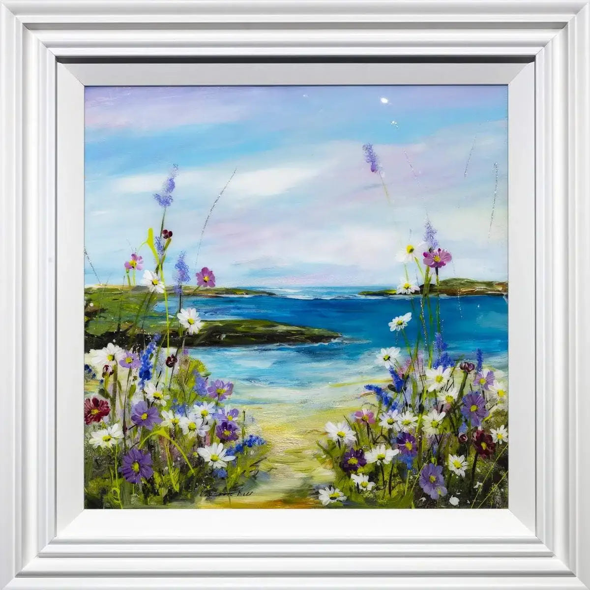 To The Coast - Original - SOLD by artist Rozanne Bell - Wyecliffe Galleries