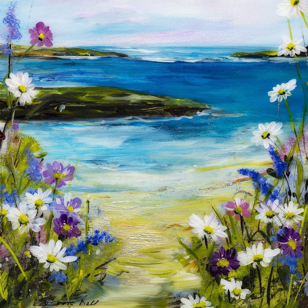 To The Coast - Original - SOLD by artist Rozanne Bell - Wyecliffe Galleries