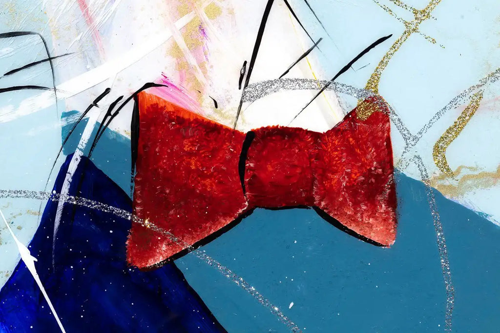 To the Races We Go - Original - SOLD by artist Rozanne Bell - Wyecliffe Galleries