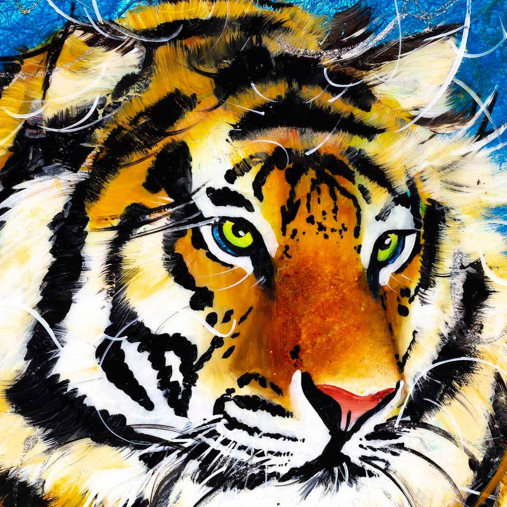 Tommy - Original - SOLD by artist Rozanne Bell - Wyecliffe Galleries