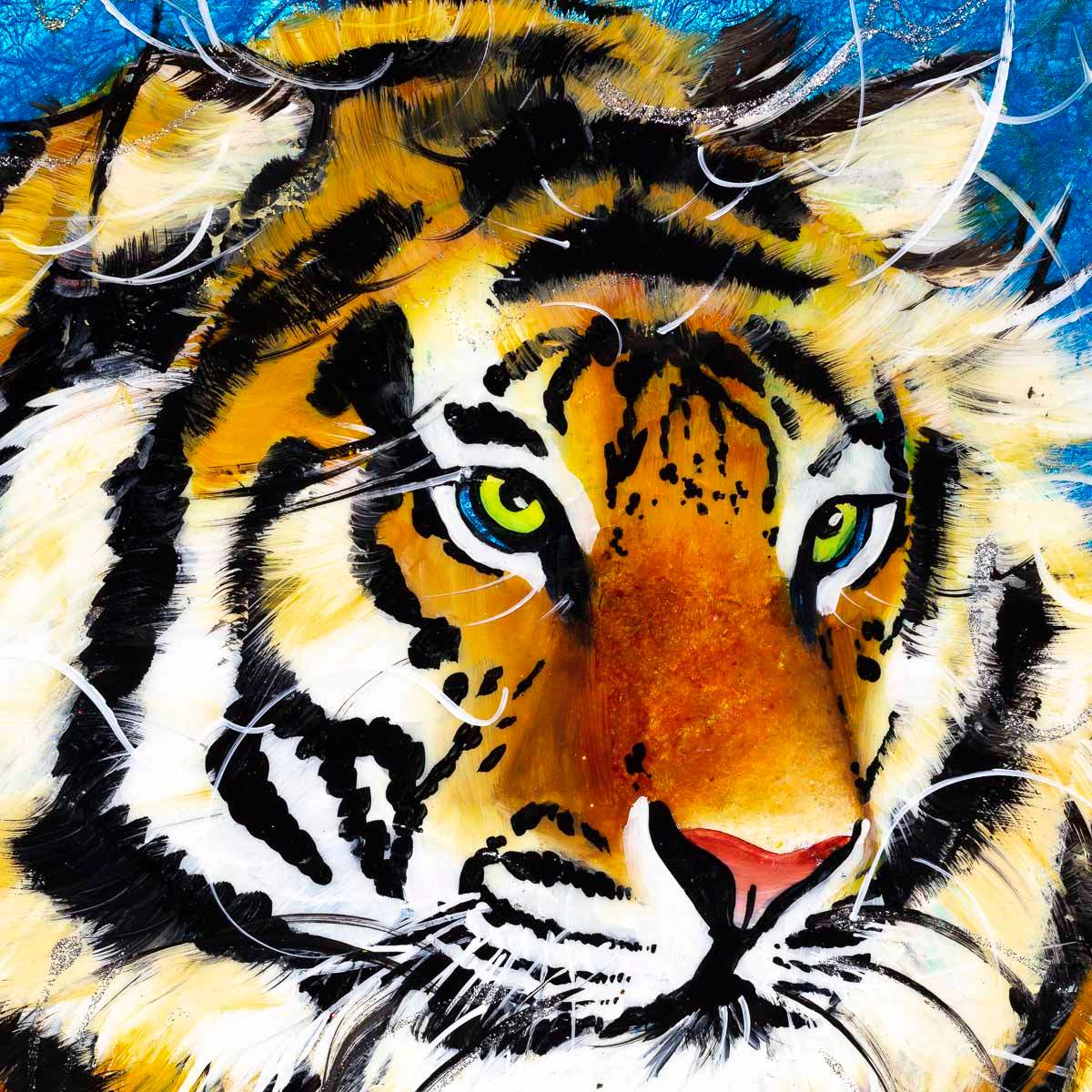 Tommy - Original - SOLD by artist Rozanne Bell - Wyecliffe Galleries