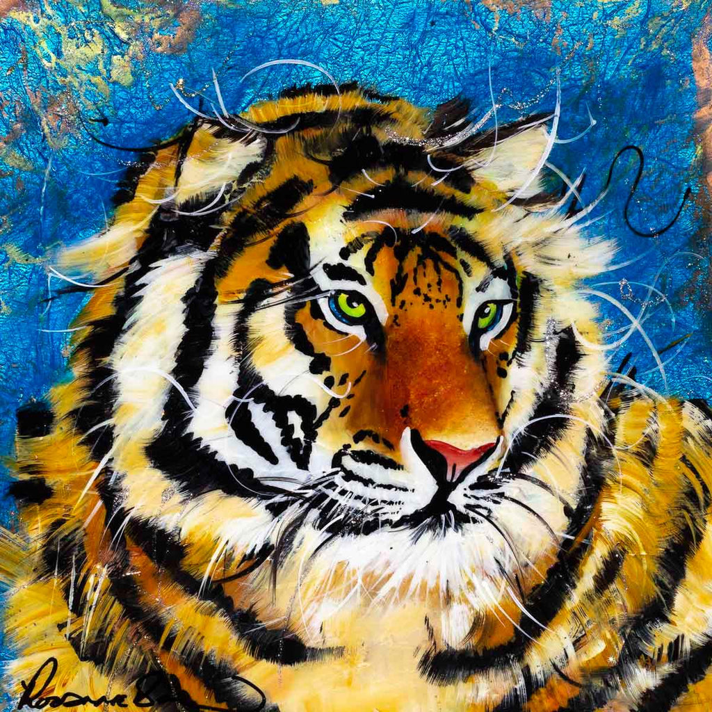 Tommy - Original - SOLD by artist Rozanne Bell - Wyecliffe Galleries