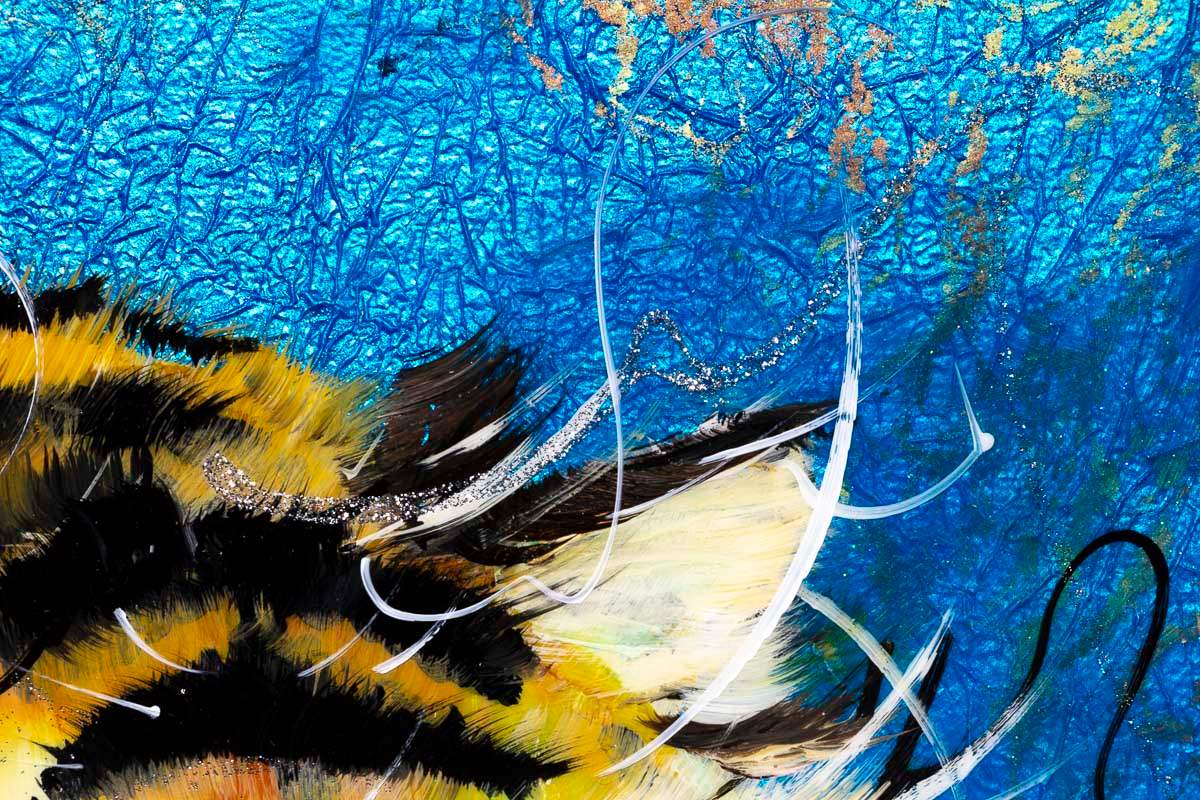 Tommy - Original - SOLD by artist Rozanne Bell - Wyecliffe Galleries