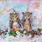 Toot Toot - Original by artist Rozanne Bell - Wyecliffe Galleries