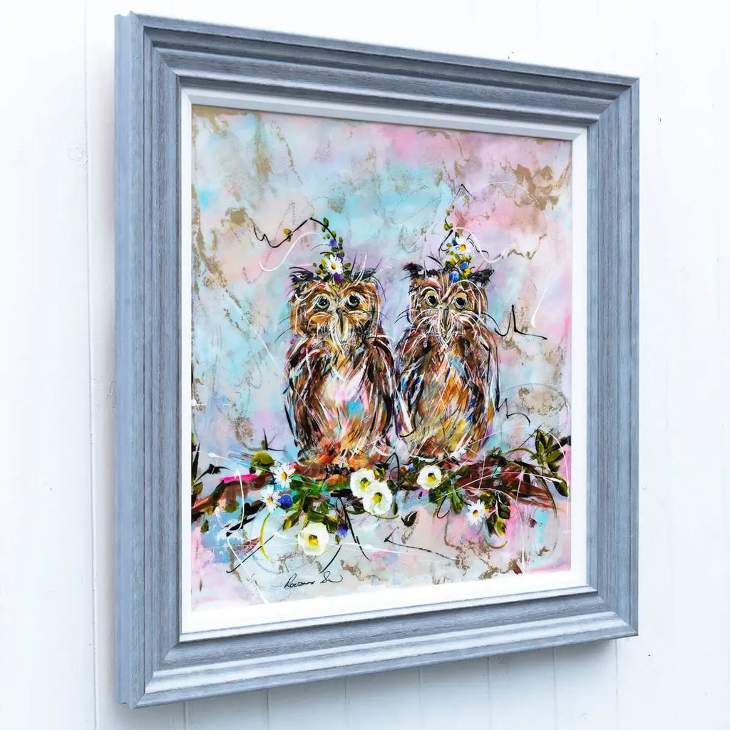 Toot Toot - Original by artist Rozanne Bell - Wyecliffe Galleries