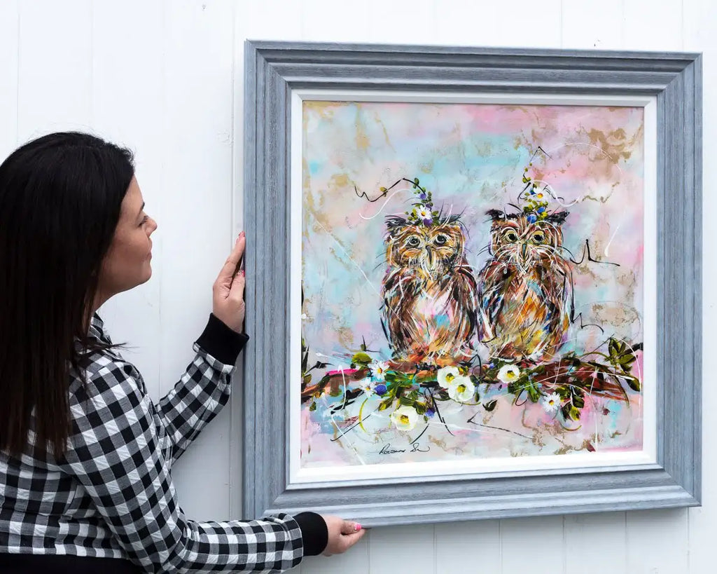 Toot Toot - Original by artist Rozanne Bell - Wyecliffe Galleries