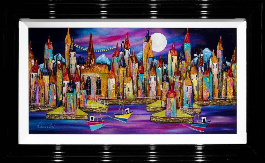 Tranquil Dreams - Original - SOLD by artist Rozanne Bell - Wyecliffe Galleries