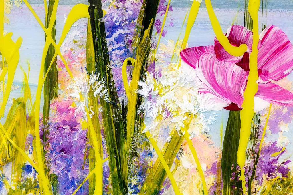 Tranquil Views - Original - SOLD by artist Rozanne Bell - Wyecliffe Galleries