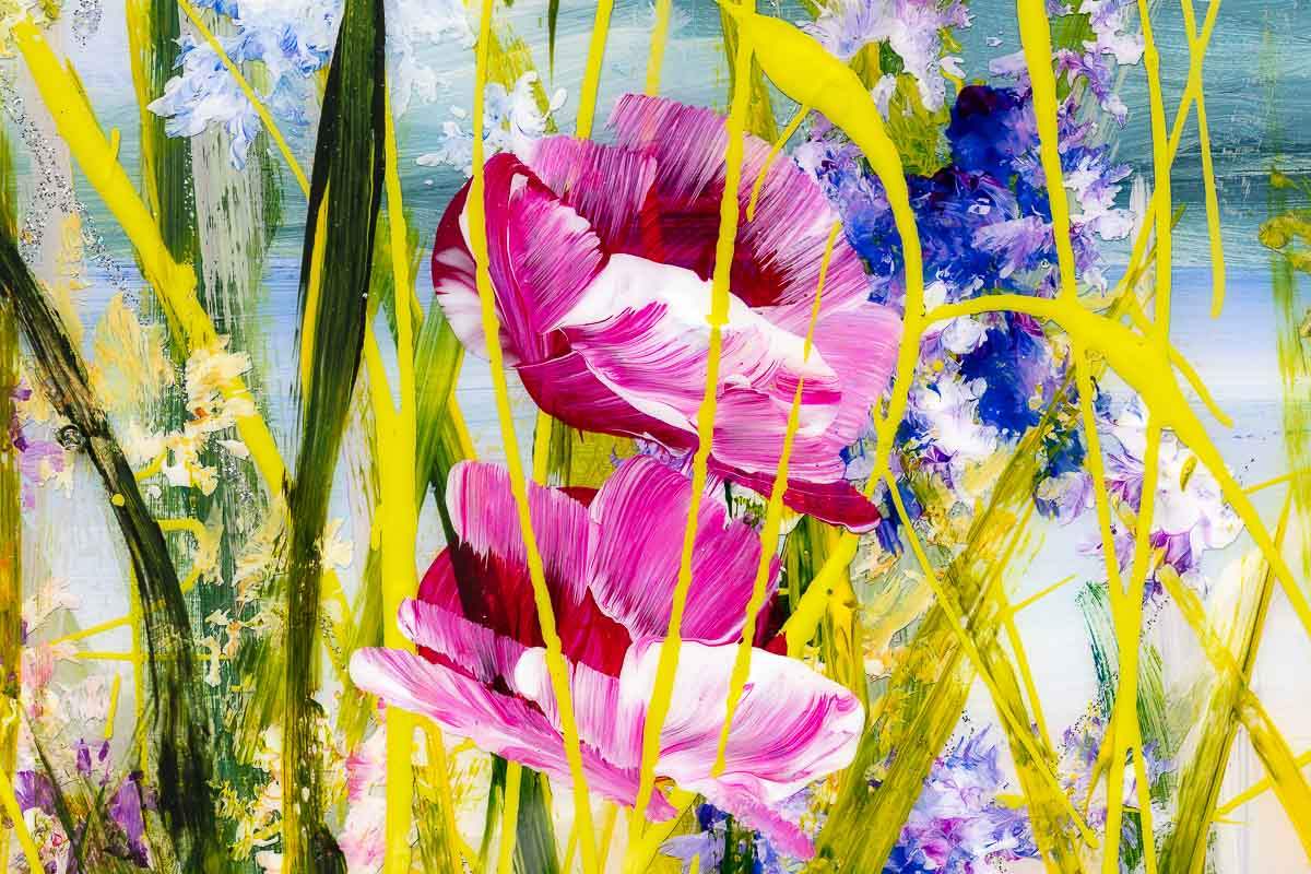 Tranquil Views - Original - SOLD by artist Rozanne Bell - Wyecliffe Galleries