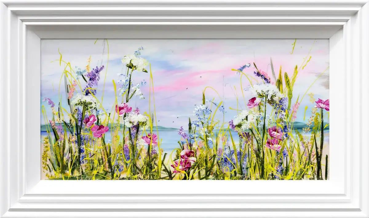 Tranquil Views - Original - SOLD by artist Rozanne Bell - Wyecliffe Galleries
