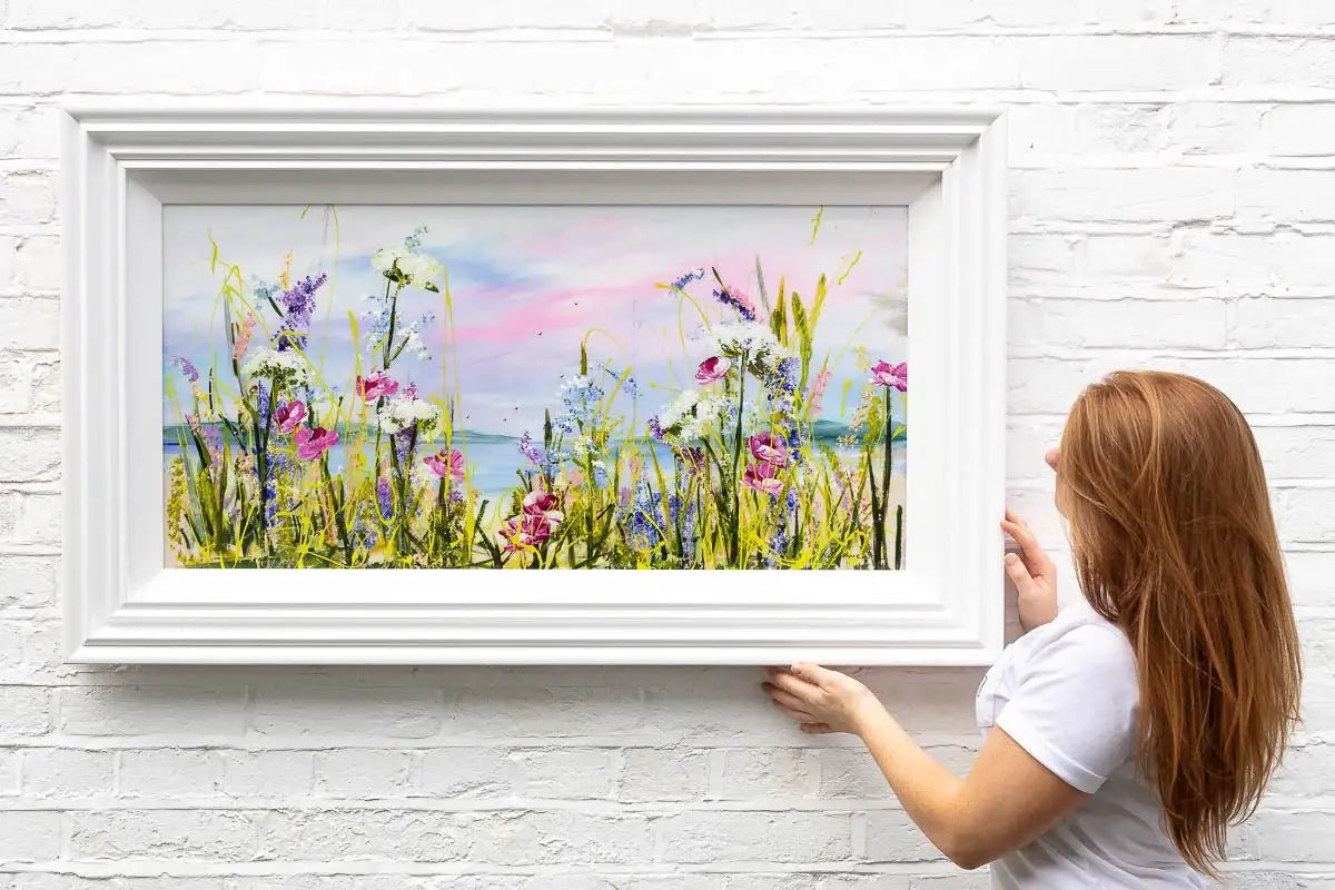 Tranquil Views - Original - SOLD by artist Rozanne Bell - Wyecliffe Galleries