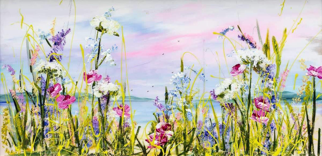 Tranquil Views - Original - SOLD by artist Rozanne Bell - Wyecliffe Galleries