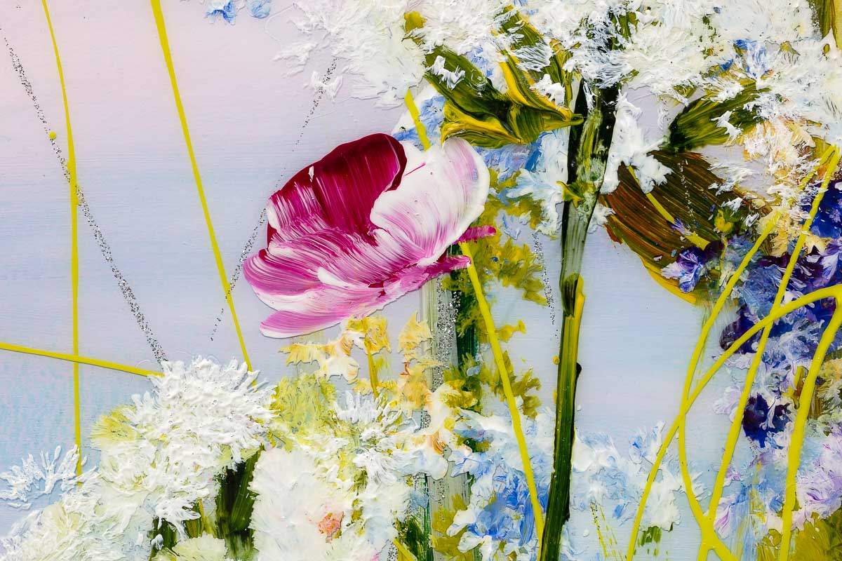 Tranquil Views - Original - SOLD by artist Rozanne Bell - Wyecliffe Galleries