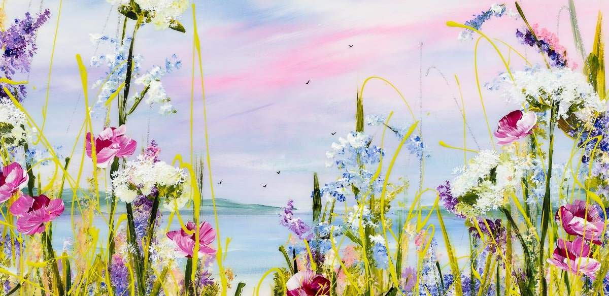 Tranquil Views - Original - SOLD by artist Rozanne Bell - Wyecliffe Galleries
