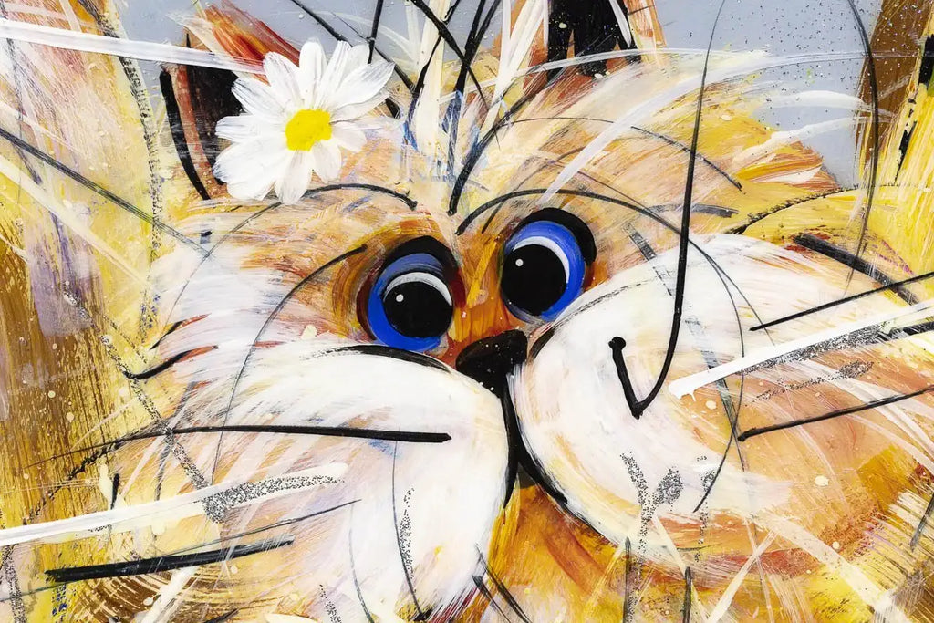 Trio of Trouble - Original - SOLD by artist Rozanne Bell - Wyecliffe Galleries