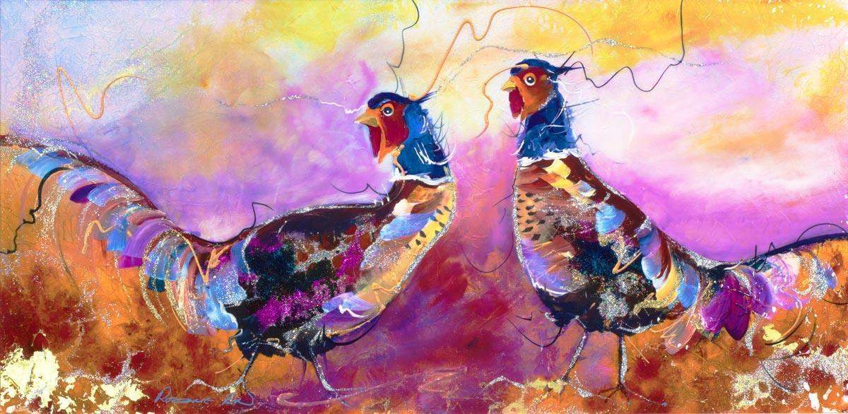 True Love - Original - SOLD by artist Rozanne Bell - Wyecliffe Galleries