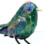 Tweet Tweet - Original Sculpture - SOLD by artist Rozanne Bell - Wyecliffe Galleries