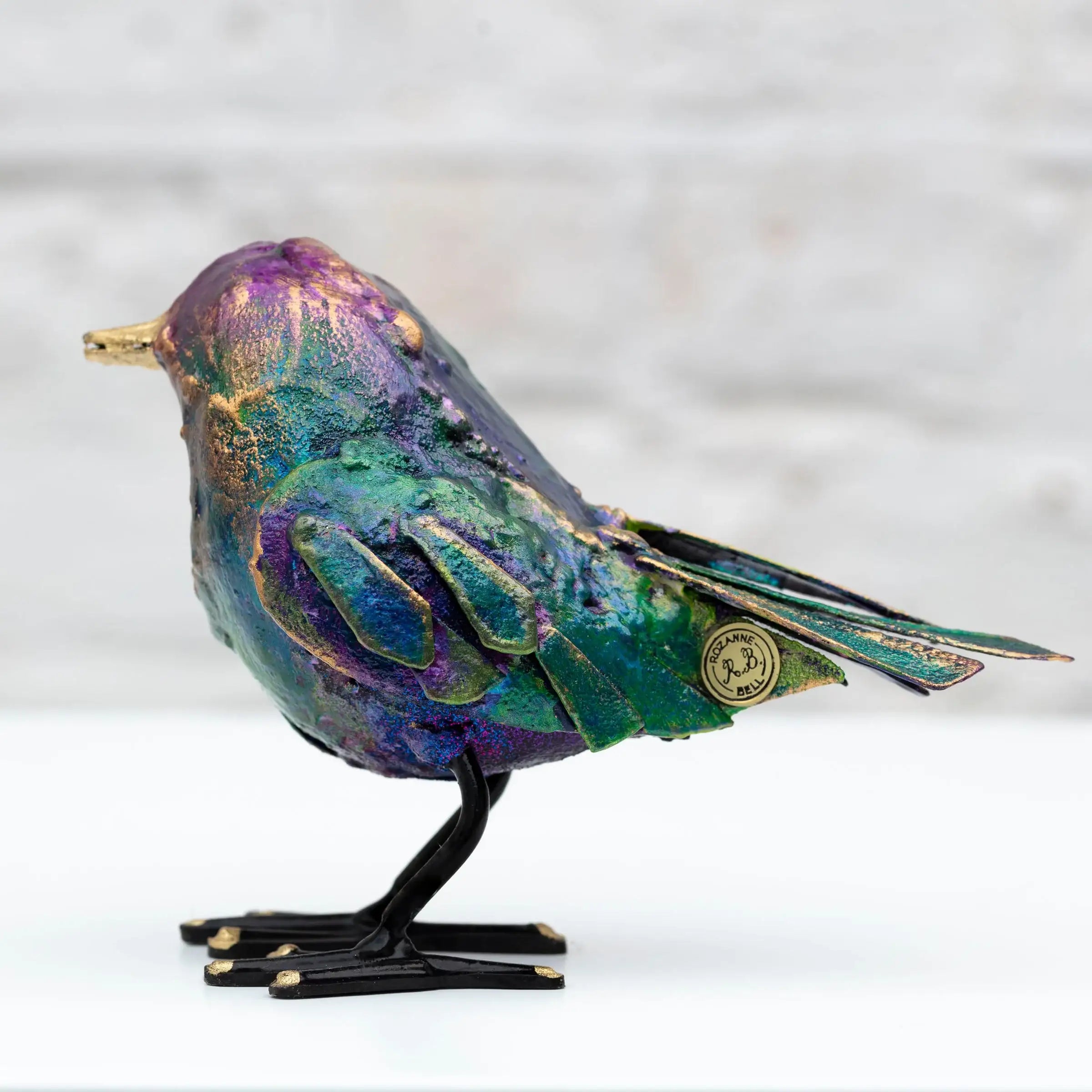 Tweetie Pie - Original Sculpture - SOLD by artist Rozanne Bell - Wyecliffe Galleries