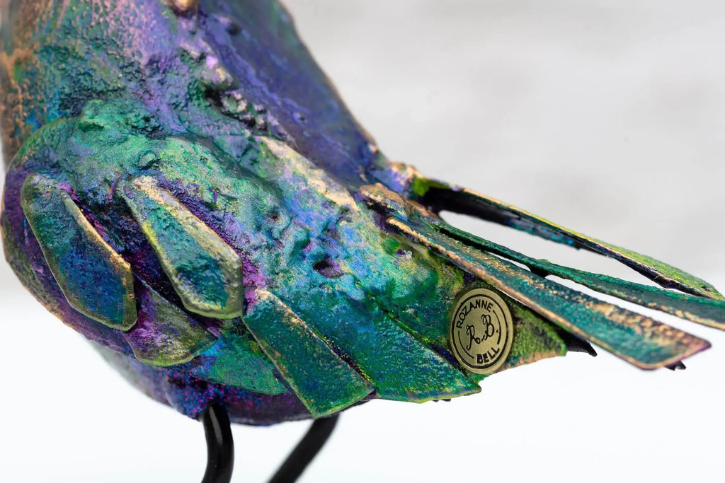 Tweetie Pie - Original Sculpture - SOLD by artist Rozanne Bell - Wyecliffe Galleries