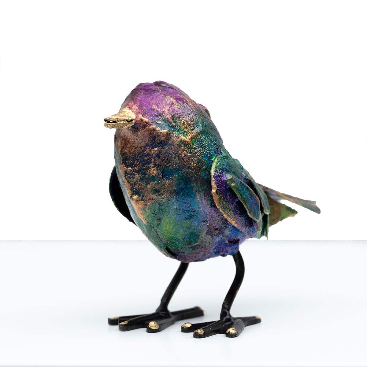 Tweetie Pie - Original Sculpture - SOLD by artist Rozanne Bell - Wyecliffe Galleries