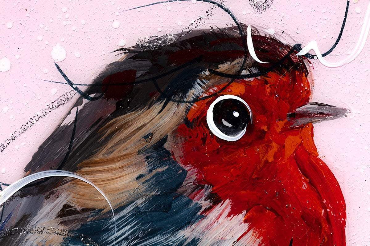 Tweety - Original - SOLD by artist Rozanne Bell - Wyecliffe Galleries