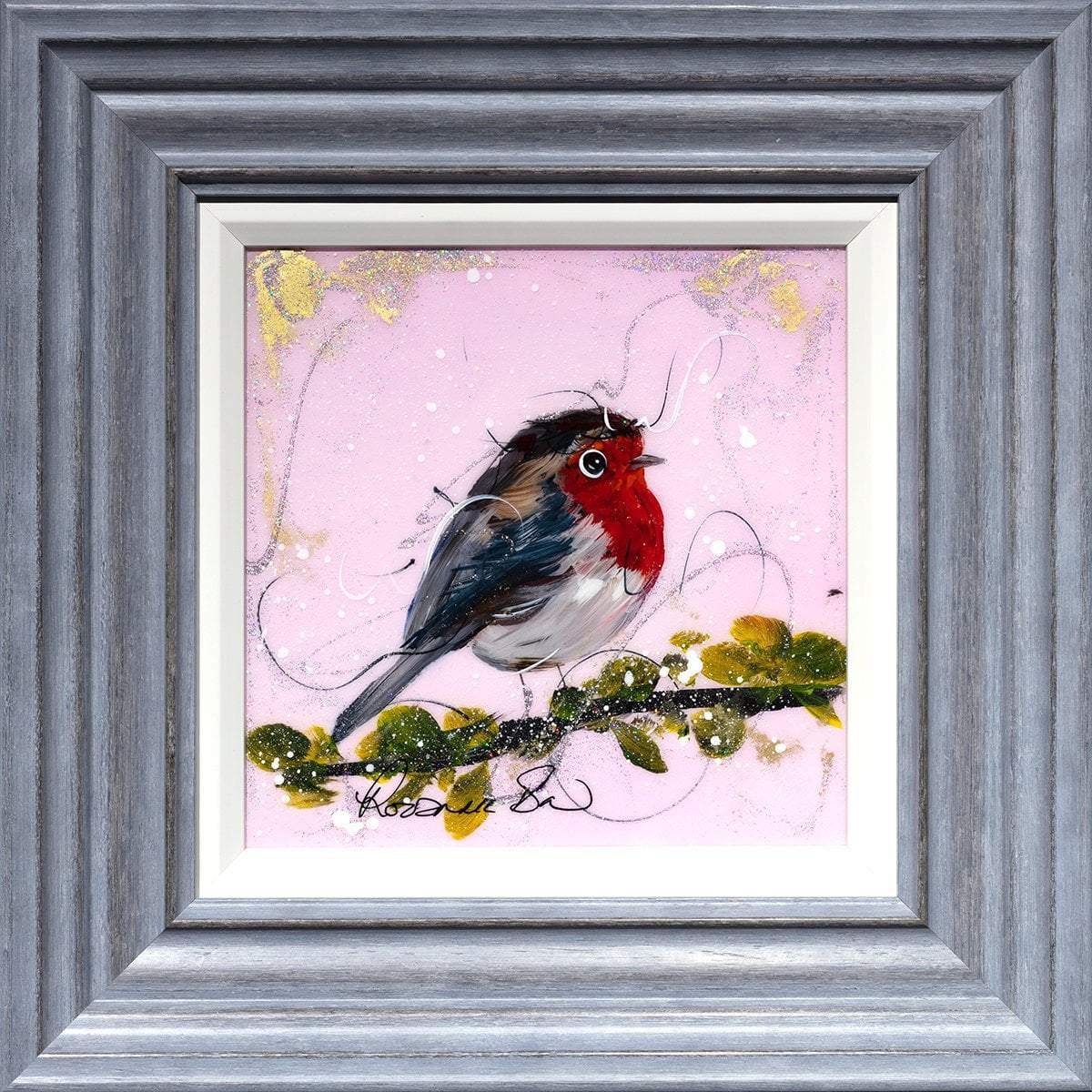 Tweety - Original - SOLD by artist Rozanne Bell - Wyecliffe Galleries