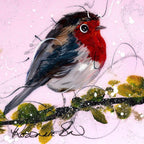 Tweety - Original - SOLD by artist Rozanne Bell - Wyecliffe Galleries