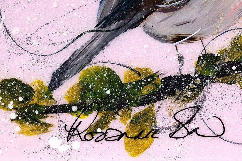 Tweety - Original - SOLD by artist Rozanne Bell - Wyecliffe Galleries