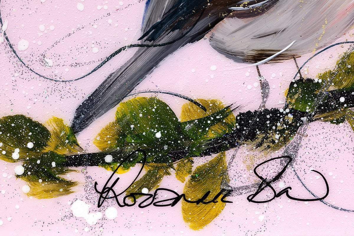 Tweety - Original - SOLD by artist Rozanne Bell - Wyecliffe Galleries